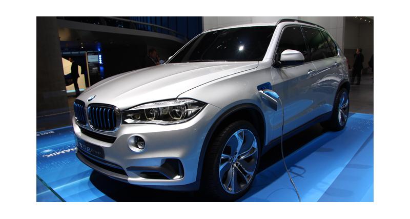  - Salon de Francfort en direct : BMW X5 eDrive Concept