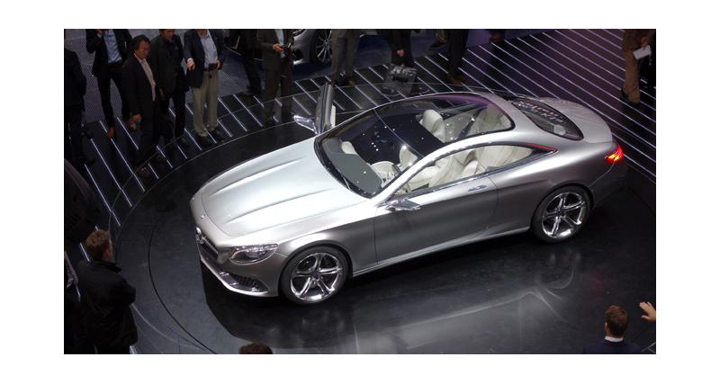  - Francfort en direct : Mercedes Classe S Coupé Concept