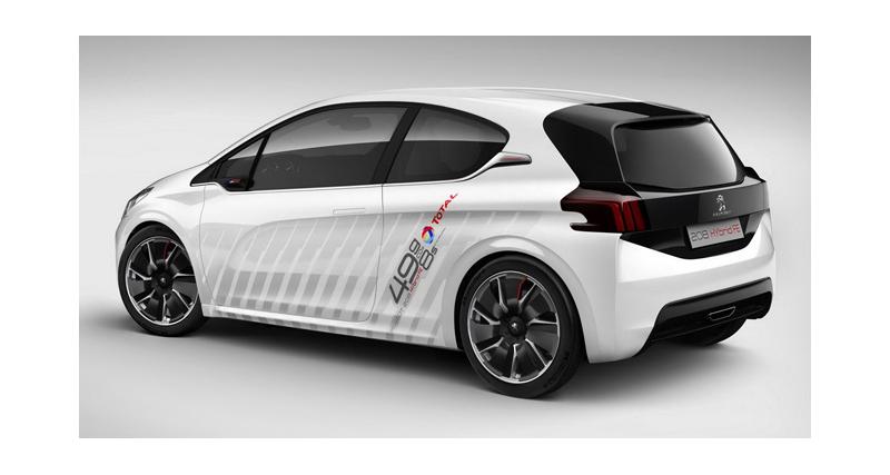  - Peugeot 208 Hybrid FE Concept : une GTi à 2 l/100 km