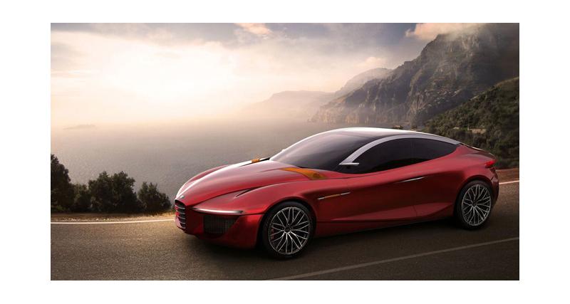  - Alfa Romeo Gloria Concept : une grande berline sportive à Genève