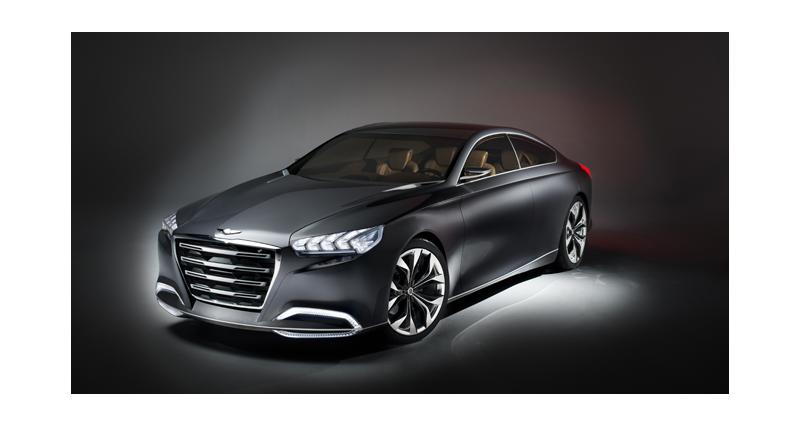  - Detroit 2013 : Hyundai HCD-14 Genesis Concept