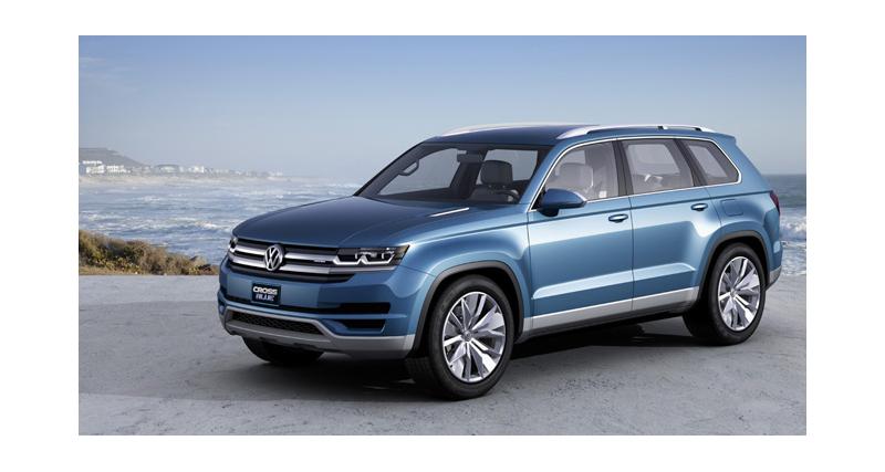  - Detroit 2013 : Volkswagen CrossBlue Concept