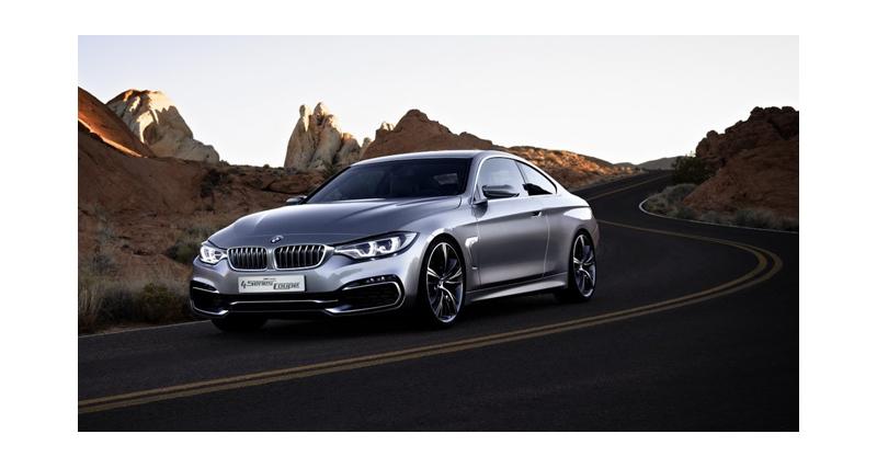  - BMW Série 4 Coupé Concept (Detroit 2013) : les premières infos et toutes les images