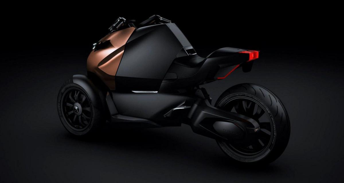 Mondial de l'Auto 2012 : Peugeot Onyx Concept Scooter 