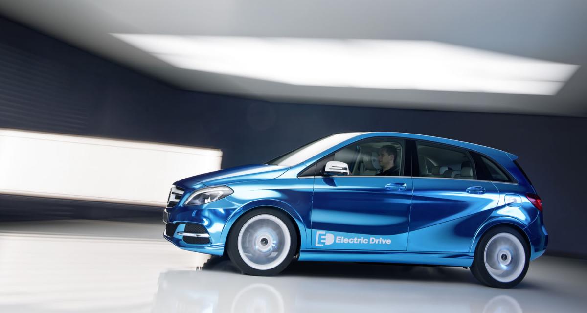 Mondial 2012 : Mercedes Classe B Electric Drive Concept
