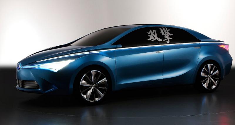  - Pékin 2012 : Toyota Yundong Shuangqing Concept