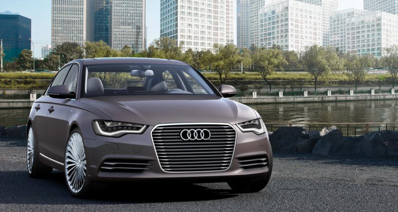  - Pékin 2012 : Audi concepts A6 L e-tron et Q3 Jinlong Yufeng