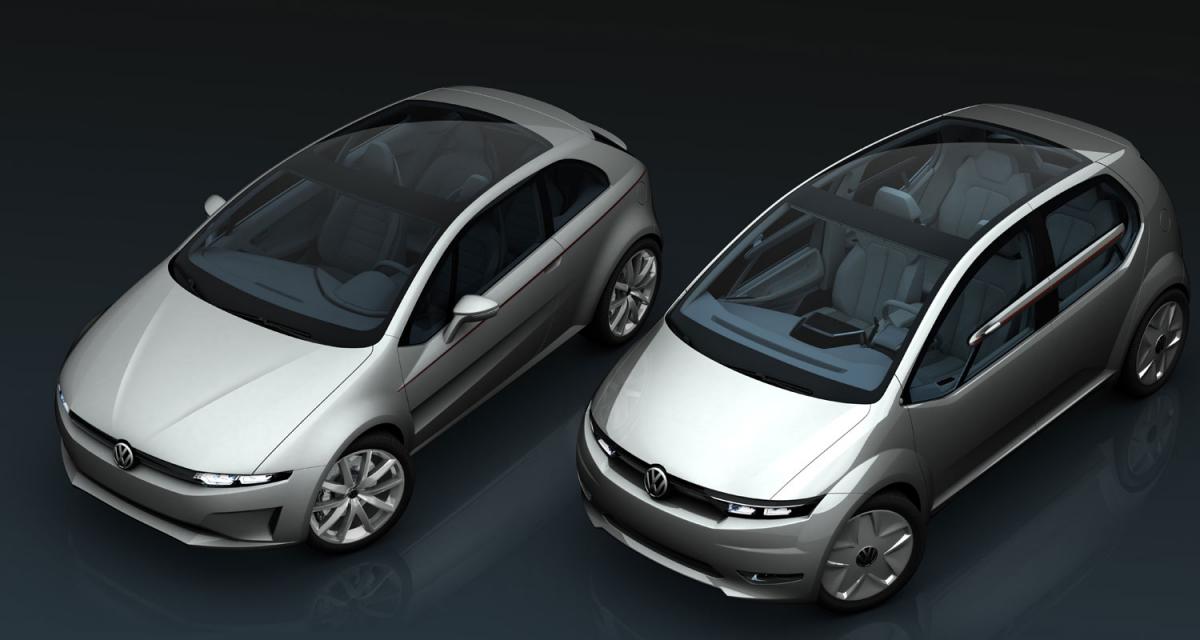 Genève 2011 : Giugiaro Tex et GO!, deux philosophies pour Volkswagen