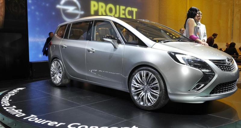  - Opel Zafira Tourer Concept : encore un peu de patience