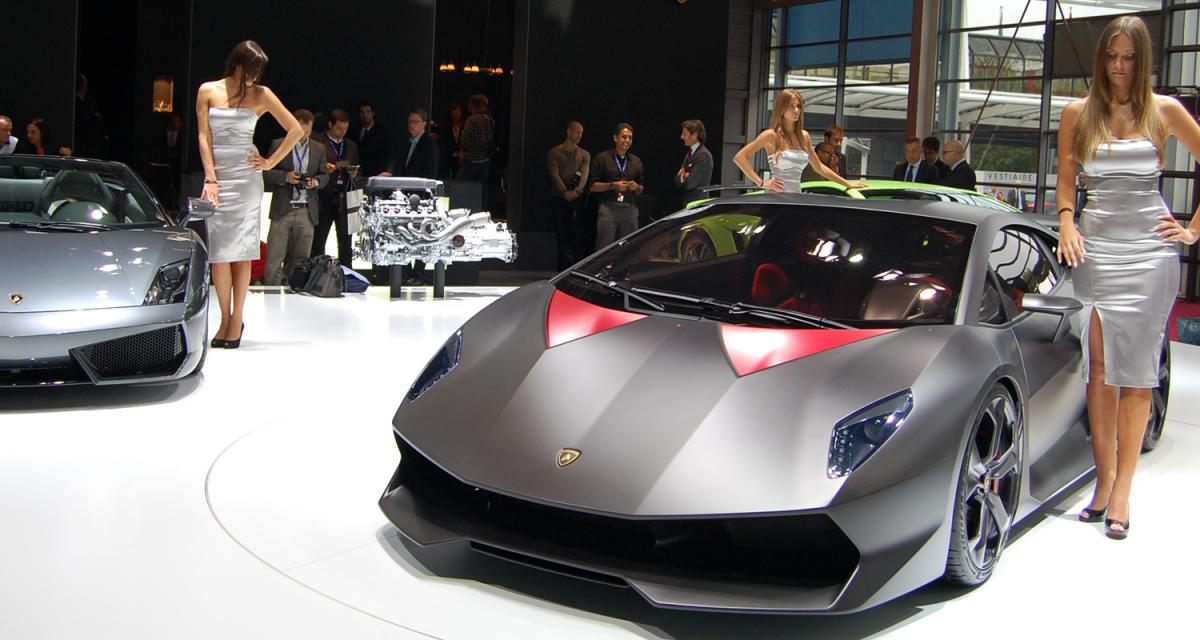 En direct du Mondial de l'Auto 2010 : Lamborghini Sesto Elemento