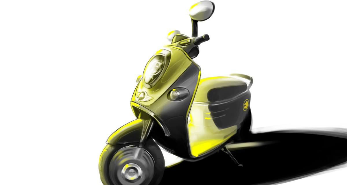 MINI : un scooter électrique à Paris