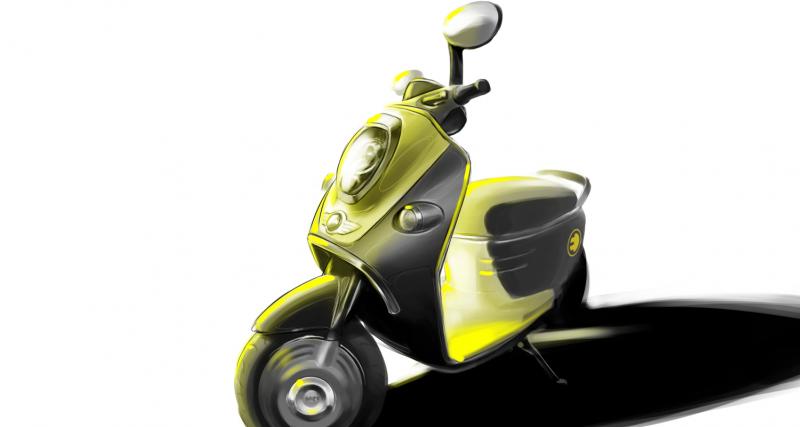  - MINI : un scooter électrique à Paris