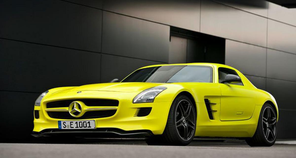 Mercedes SLS AMG E-Cell : 533 chevaux verts