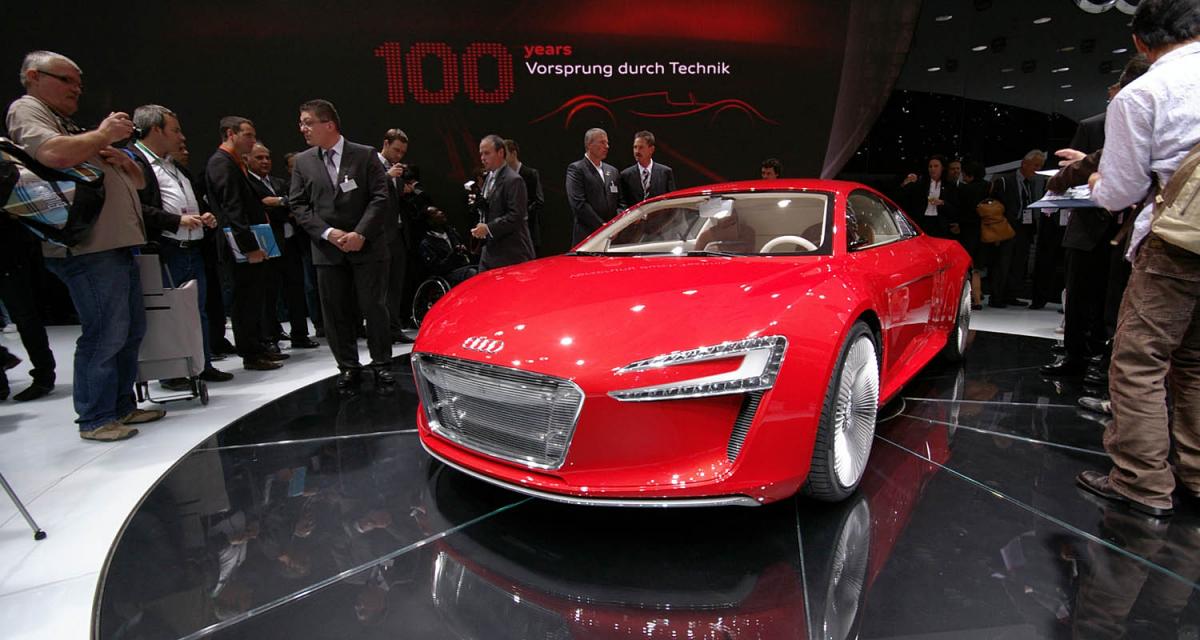 En direct de Francfort : Audi e-tron