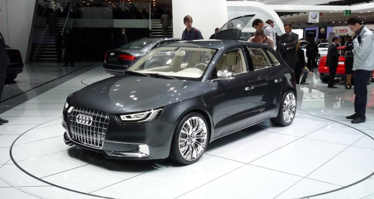 En direct du Mondial : Audi A1 Sportback Concept