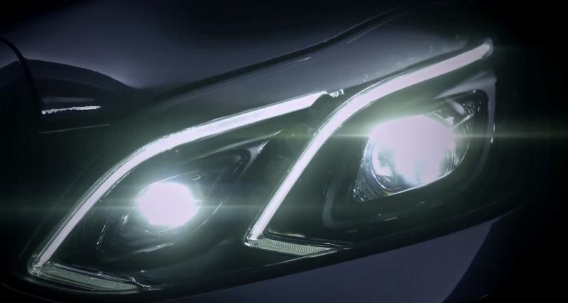  - Mercedes Classe E : premier teaser (video)