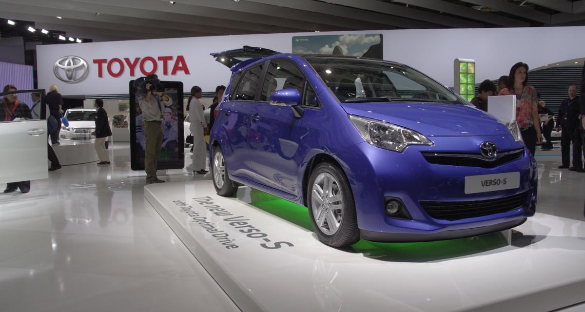 En direct du Mondial de l'Auto 2010 : Toyota Verso S
