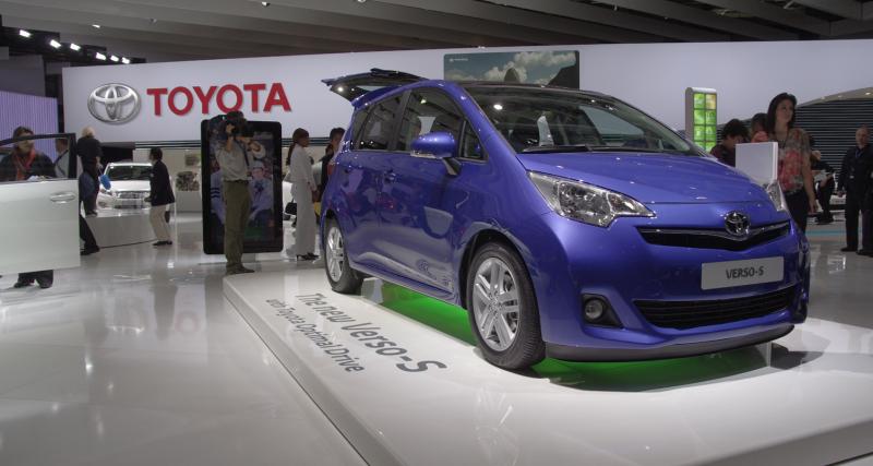  - En direct du Mondial de l'Auto 2010 : Toyota Verso S