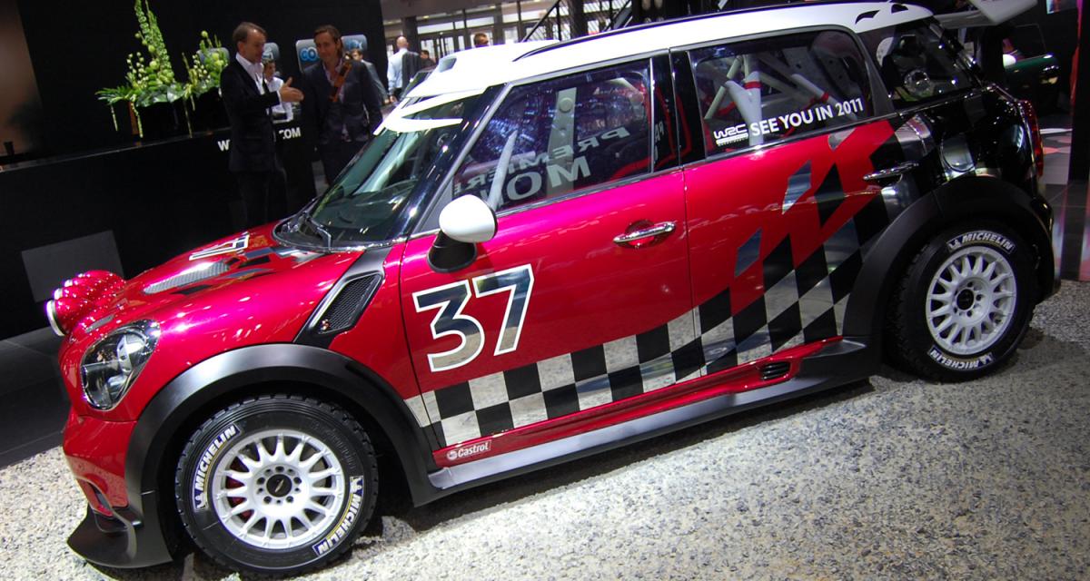 En direct du Mondial de l’Auto 2010 : Mini WRC