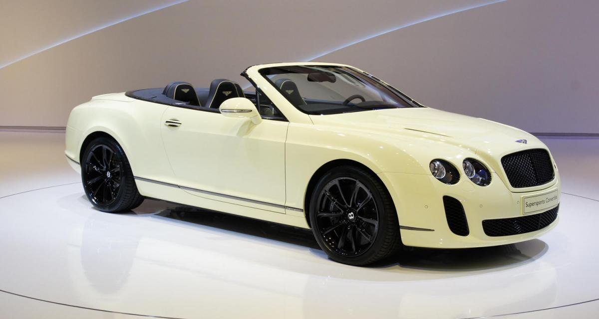 Salon de Genève : Bentley Continental GTC Supersports 