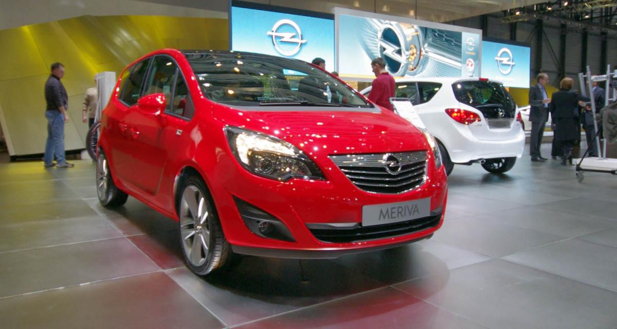Salon de Genève en direct : Opel Meriva II