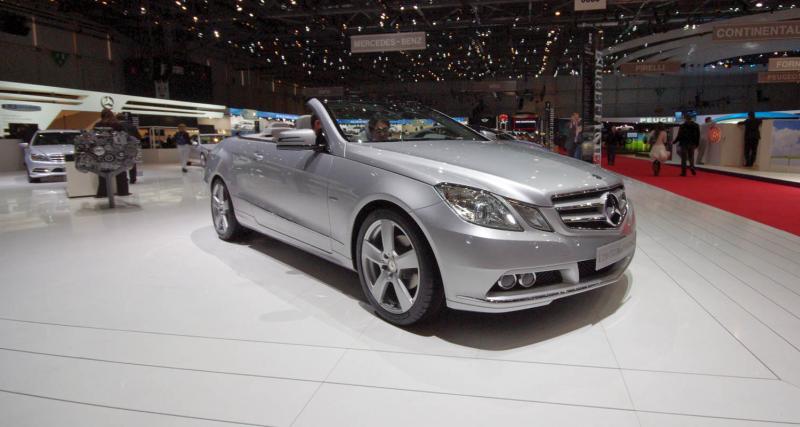  - Salon de Genève en direct : Mercedes Classe E Cabriolet