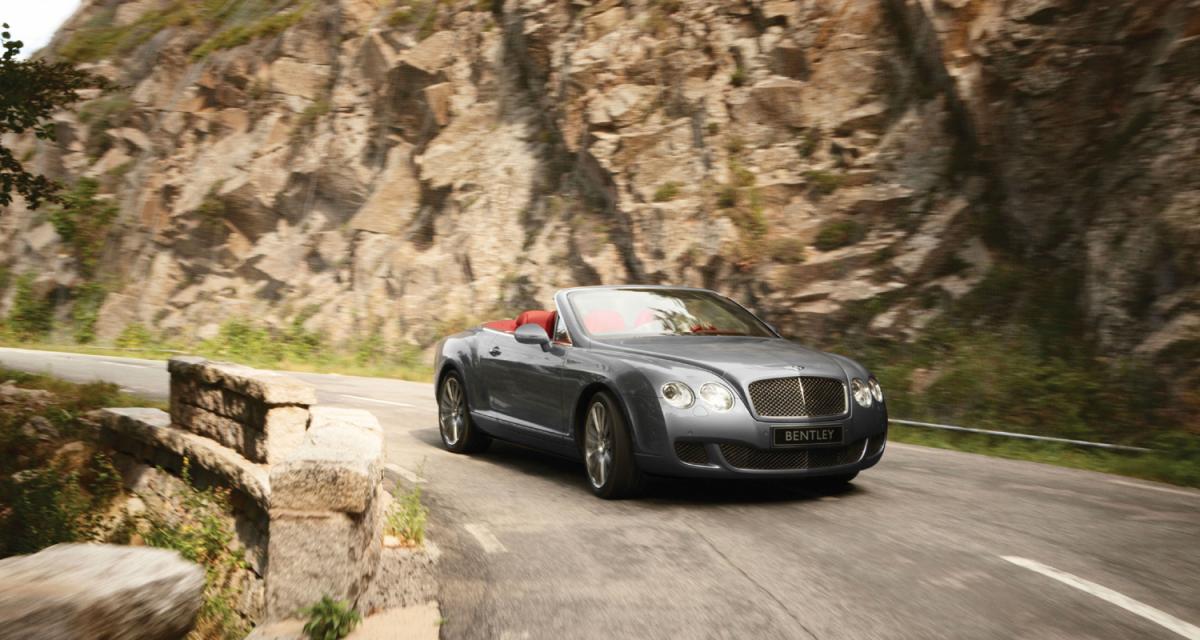 Bentley Continental GTC Speed (Detroit 2009) : ça va décoiffer !