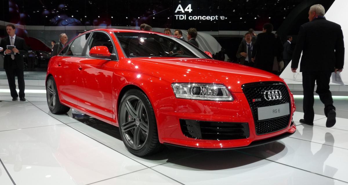 En direct du Mondial : nouvelle Audi RS6
