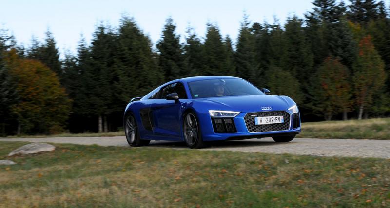 Essai Audi R8 V10 plus (2015) : lettres de noblesse