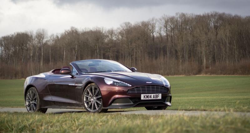  - Essai Aston Martin Vanquish Volante : la beauté du geste