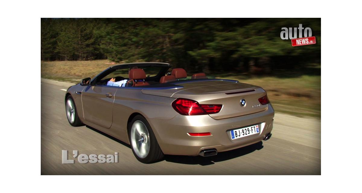 Essai vidéo : BMW Série 6 Cabriolet