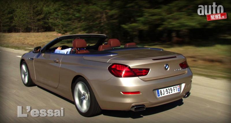  - Essai vidéo : BMW Série 6 Cabriolet