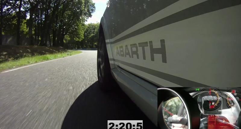  - Vidéo Auto Moto : l'Abarth Punto Evo à Montlhéry