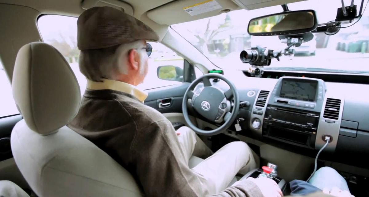 Un aveugle au volant de la Google Car