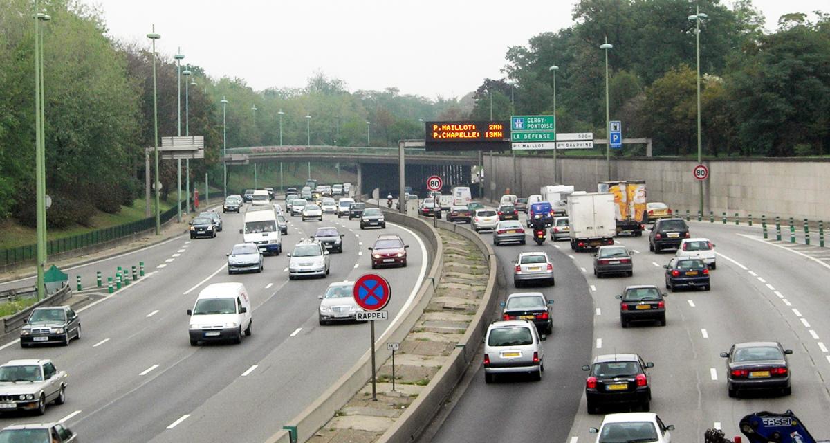 Paris : le périphérique limité à 70 km/h en janvier 2014