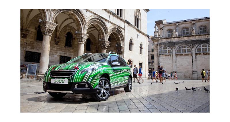  - Peugeot : un 2008 art car pour le déminage en Croatie