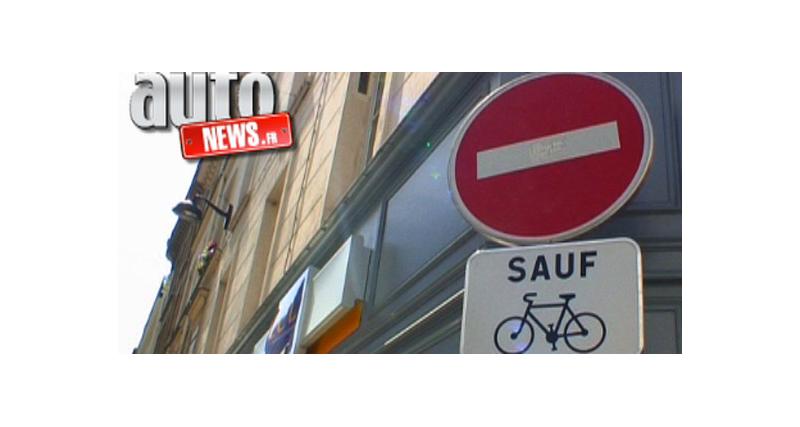  - Reportage vidéo : les vélos à contresens dans Paris