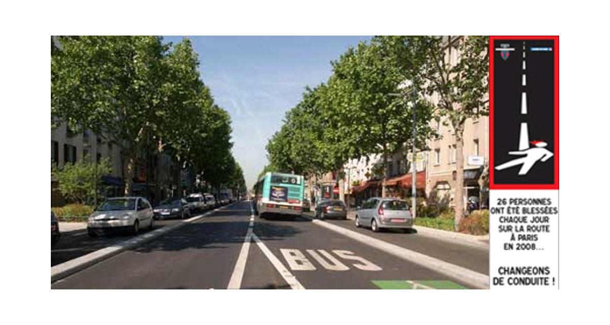 Sécurité routière : Paris passe aux totems 