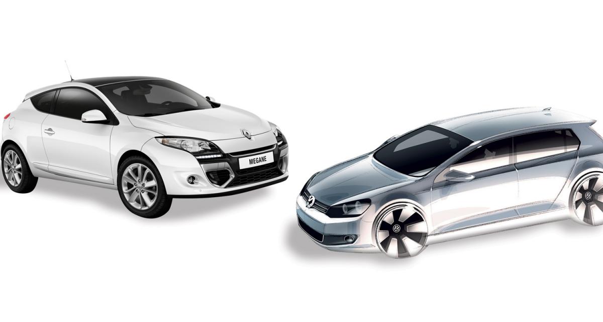 Renault Mégane restylée contre Volkswagen Golf VII : duel de pointures