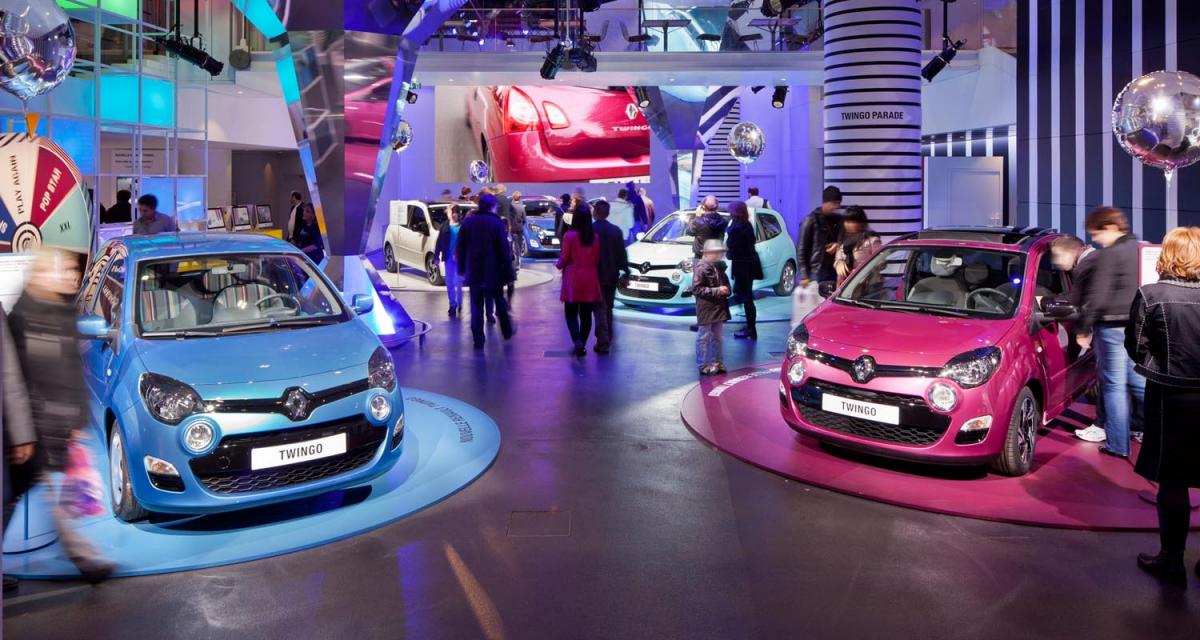 Renault : la Twingo restylée déjà sur les Champs-Elysées