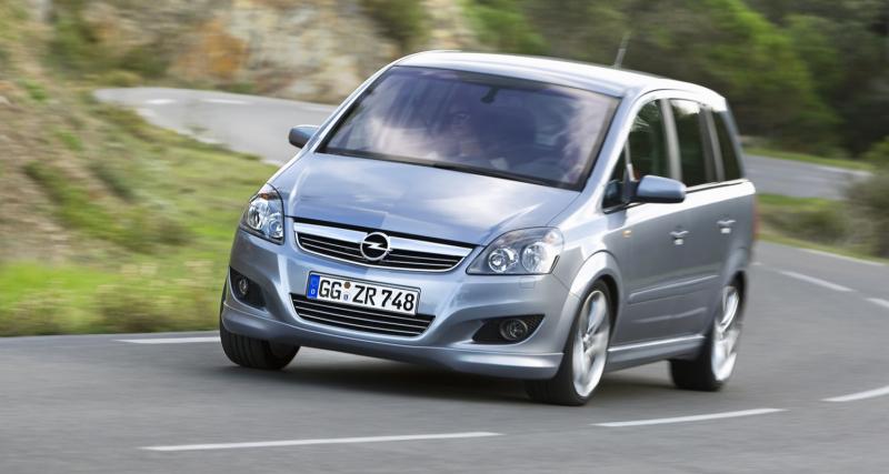  - Opel : le Zafira fait de la résistance