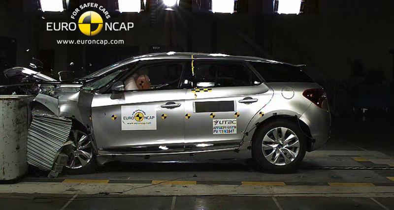  - Euro NCAP : la Citroën DS5 parmi les derniers lauréats