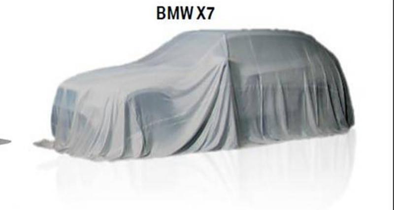 - BMW X7 : bientôt un grand SUV pour contrer les GL et Q7