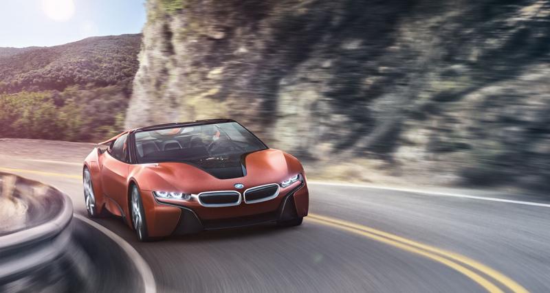  - BMW : une i8 roadster et une Mini hybride au programme