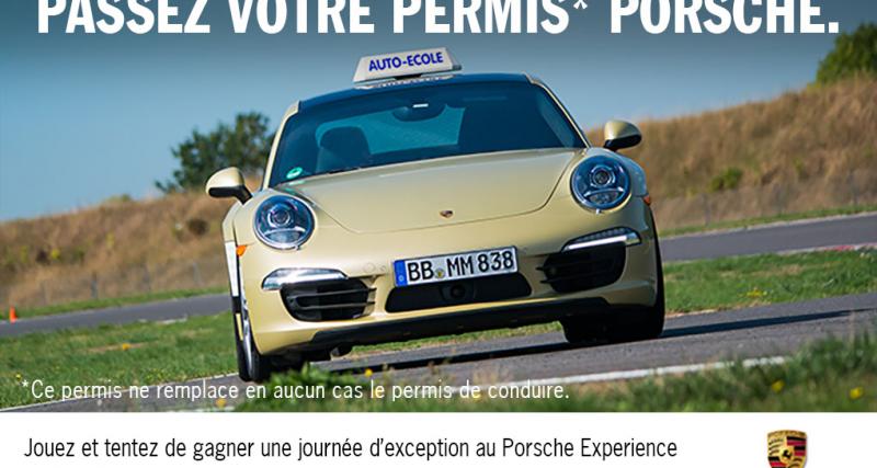  - Jeu concours : passez le "Permis Porsche"