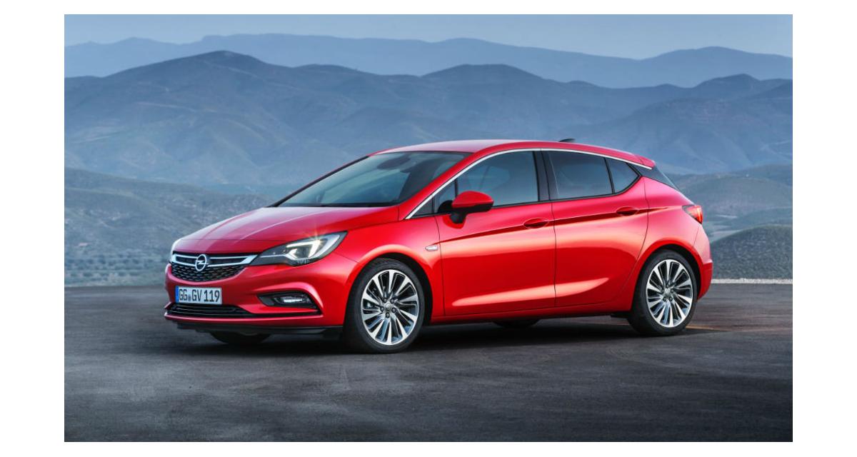 L'Opel Astra élue voiture de l'année 2016