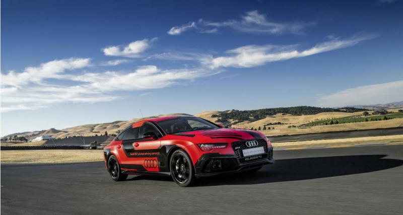  - Une Audi RS7 autonome plus rapide qu'un pilote