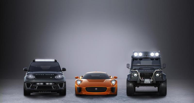  - James Bond : une Jaguar et des Land Rover pour le Spectre