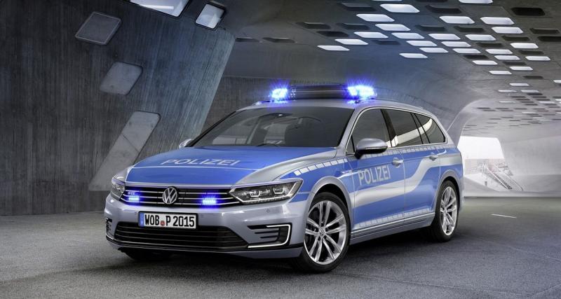  - Volkswagen Passat GTE : l'hybride au service de la Polizei