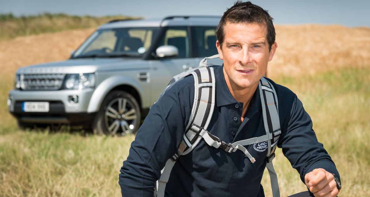 Bear Grylls (Man vs Wild), nouvel ambassadeur Land Rover
